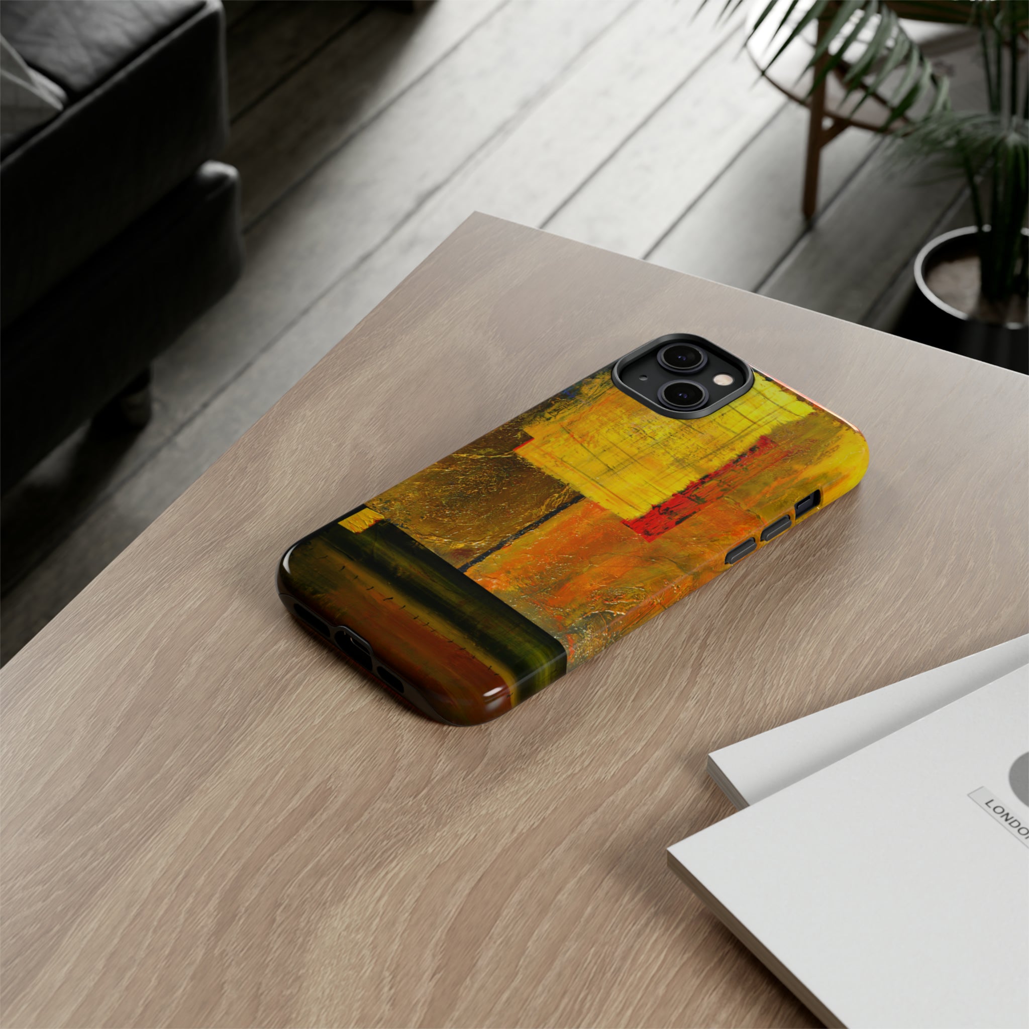 Yellow Painting - Protective Phone Case