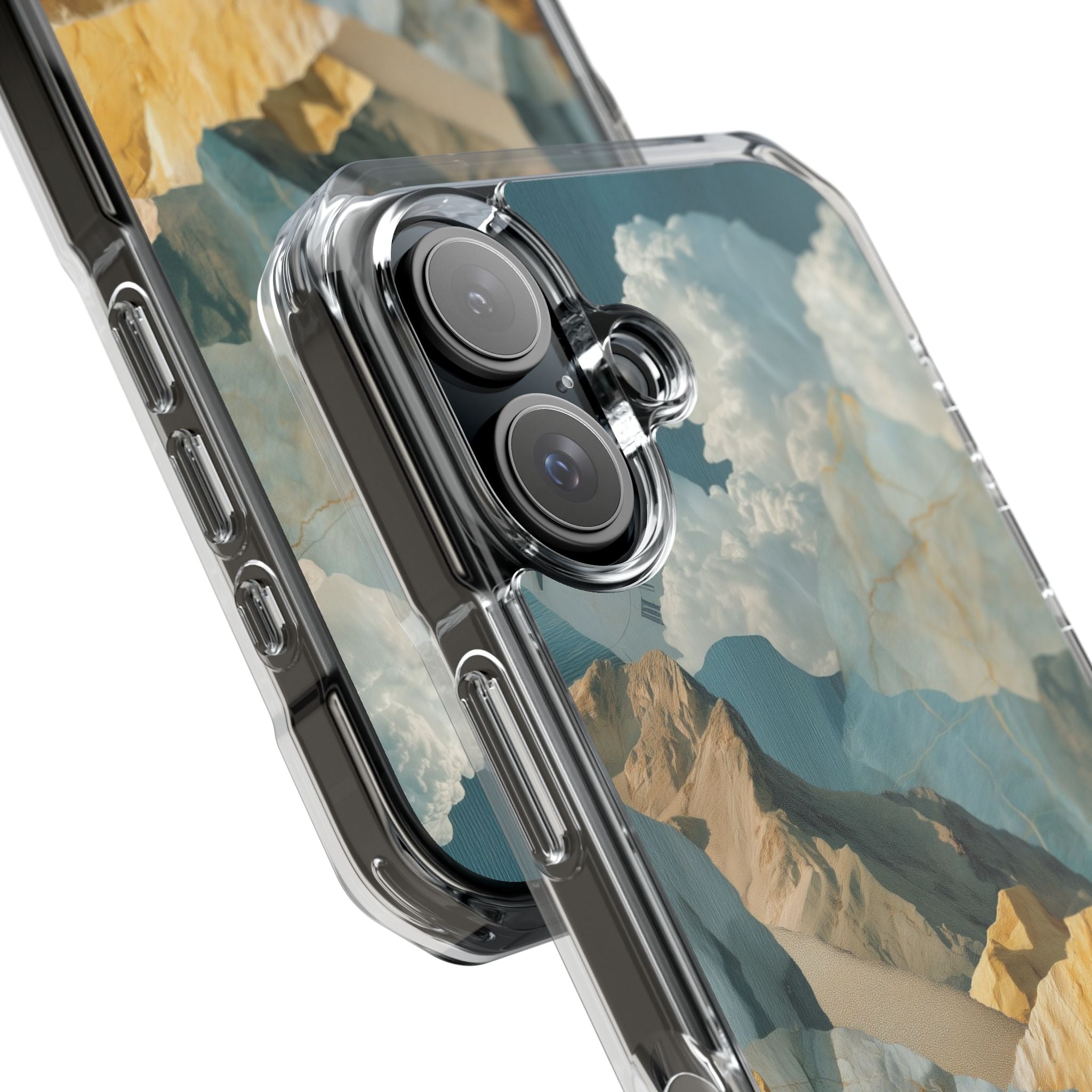 Time Drifts Above iPhone Case - Impact