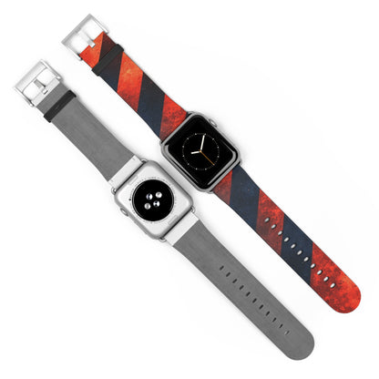 Diagonal Stripes Blaze - Watch Band