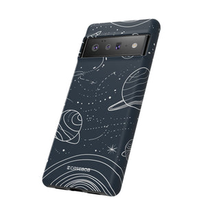 Cosmic Wanderer | Protective Phone Case for Google Pixel