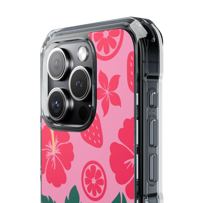 Tropical Hibiscus Harmony iPhone Case - Impact