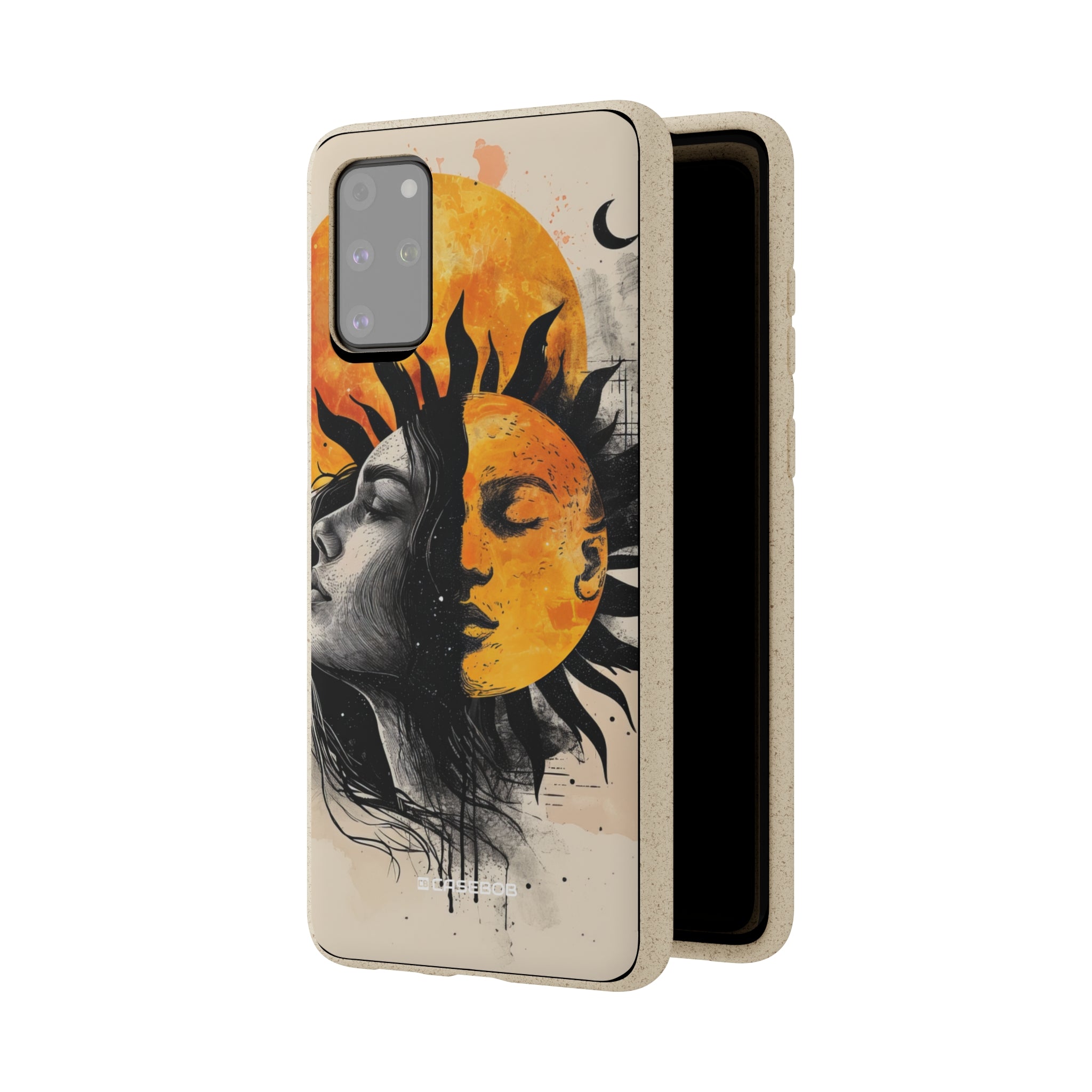 Sunlit Duality | Biodegradable Phone Case