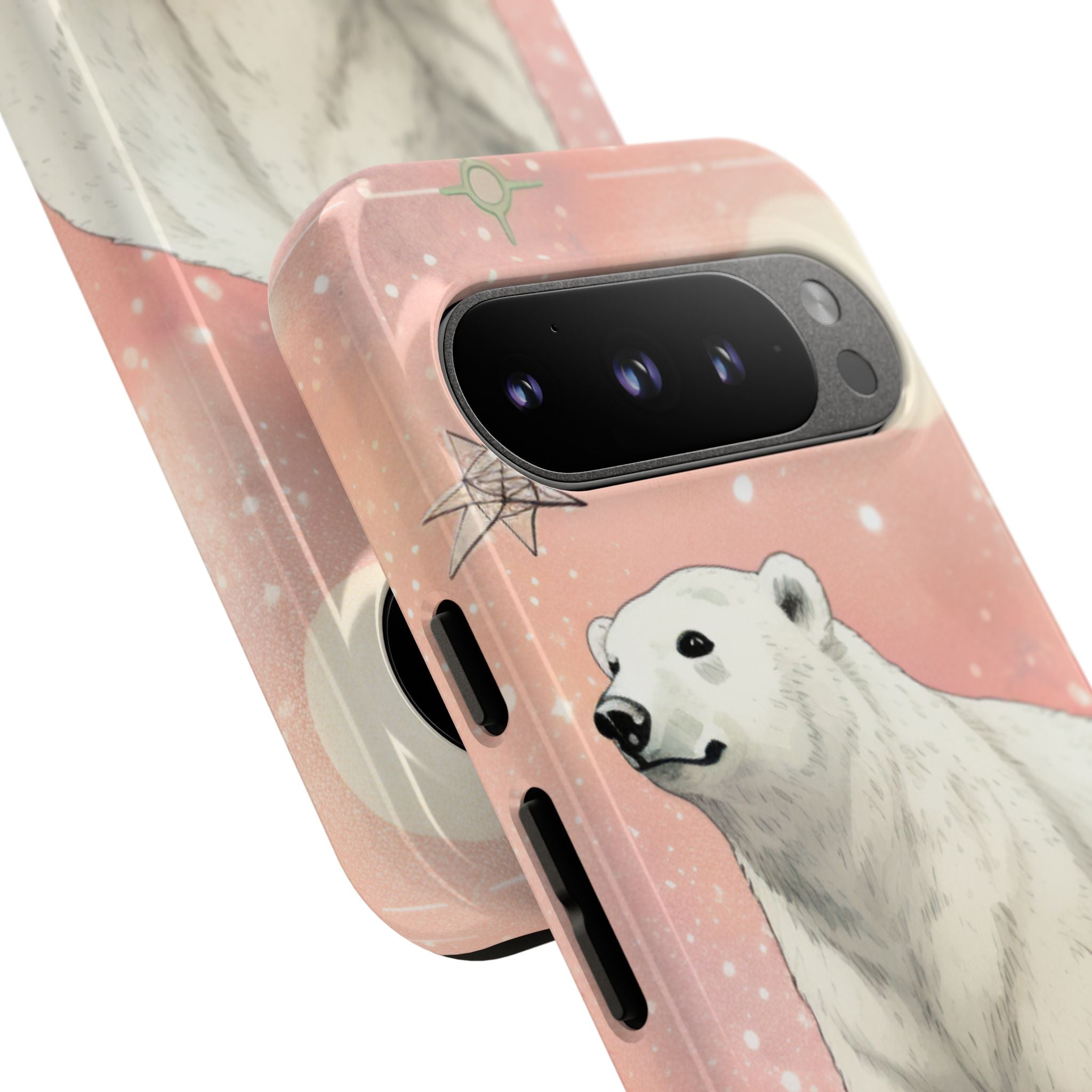 Polar Bear Dream Google Pixel 9 Pro Case - Tough