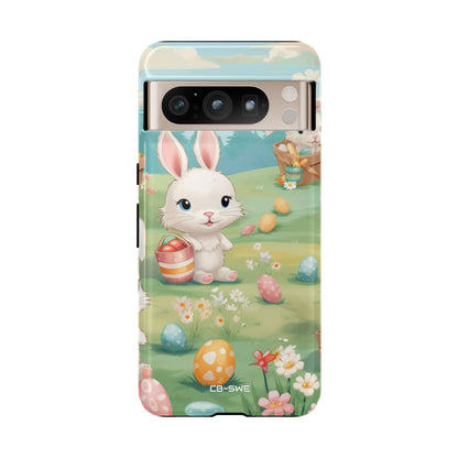 Bunnies Hunt Eggs - Google Pixel Case