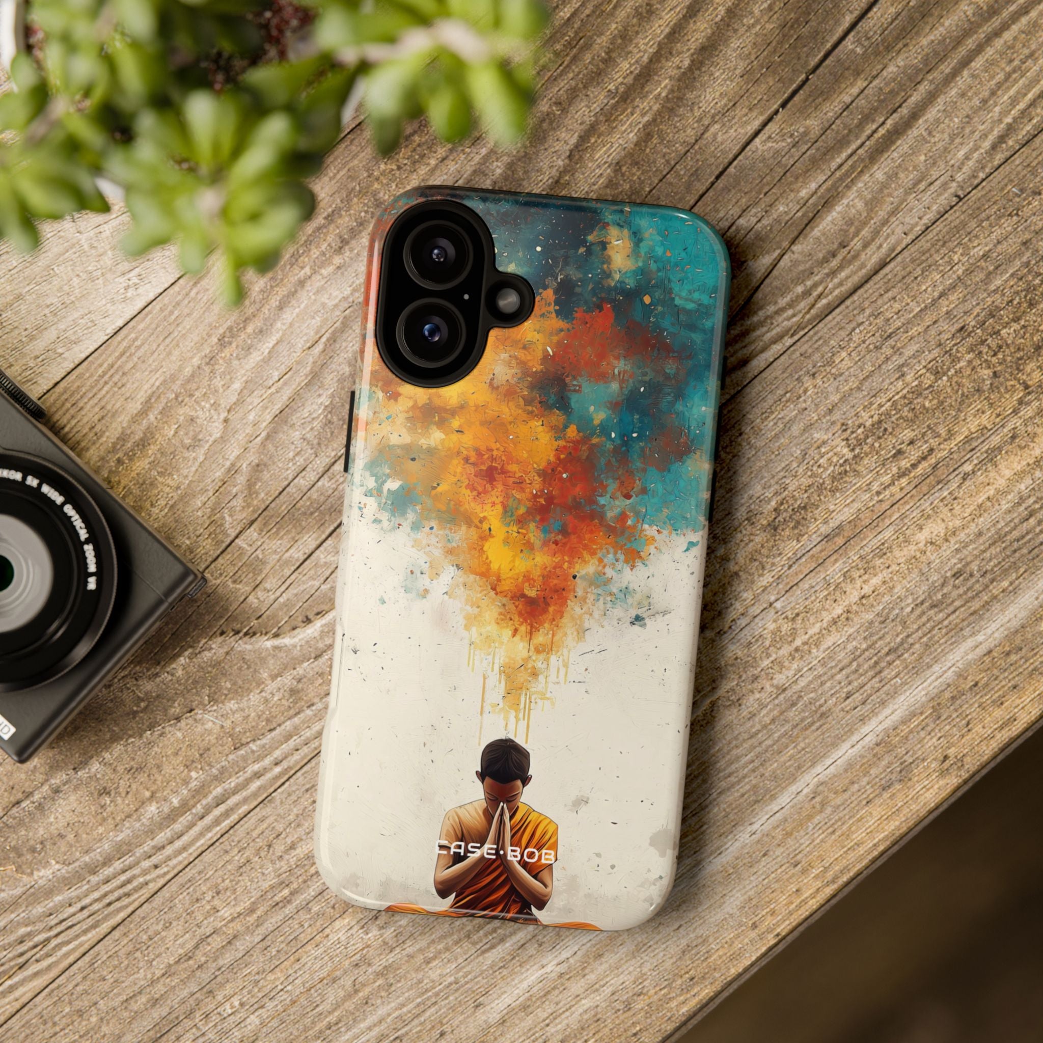 Monk Serenity iPhone 16 Plus Case - Tough