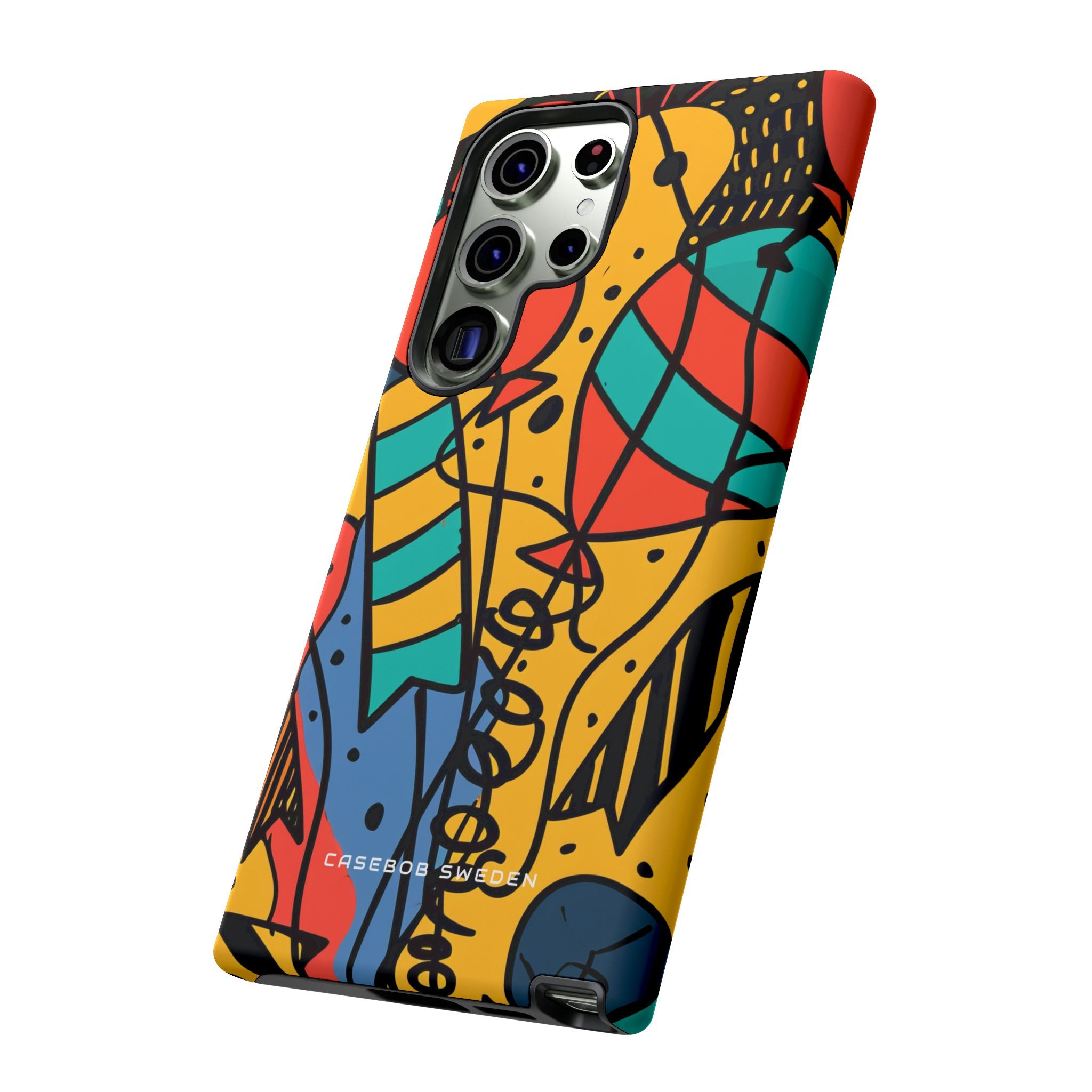 Playful Lines in Motion Samsung S23 - Tough Phone Case