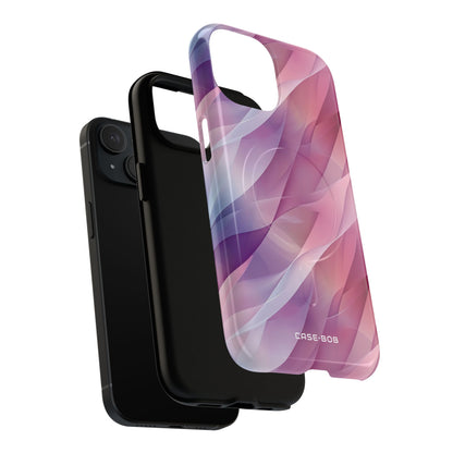 Pink Wave iPhone 15 Case - Tough+