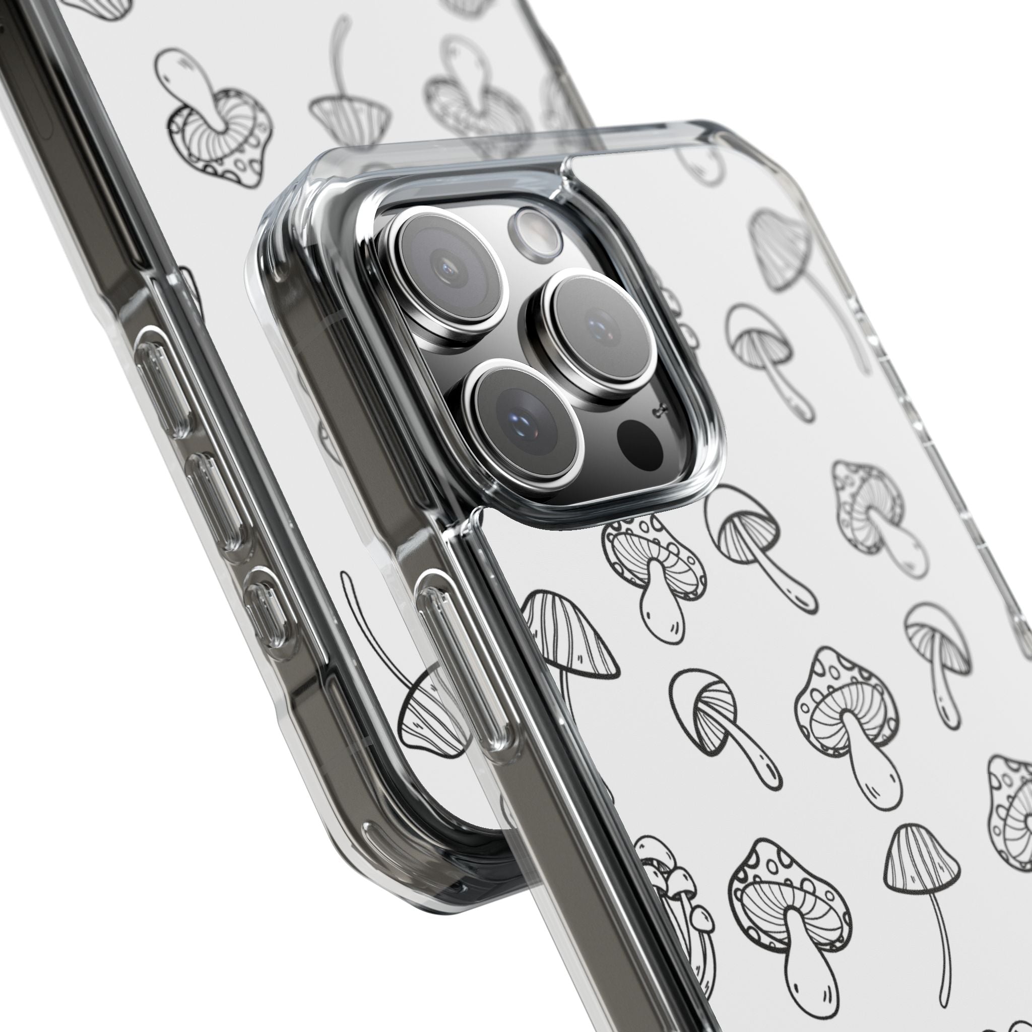 Mushroom Line Play iPhone Case - Impact