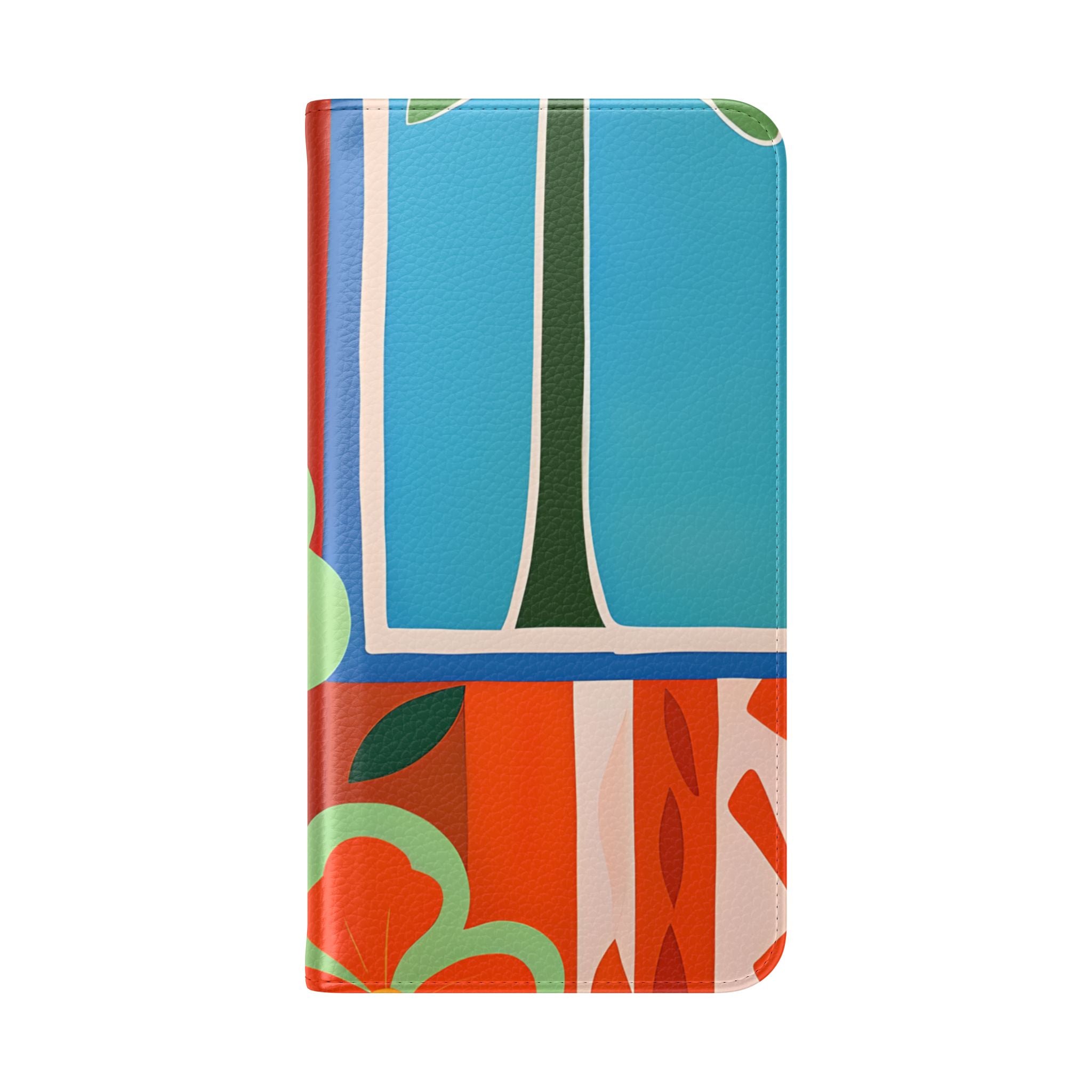 Orange Blossom Mosaic - Samsung S23+ Cover - Wallet