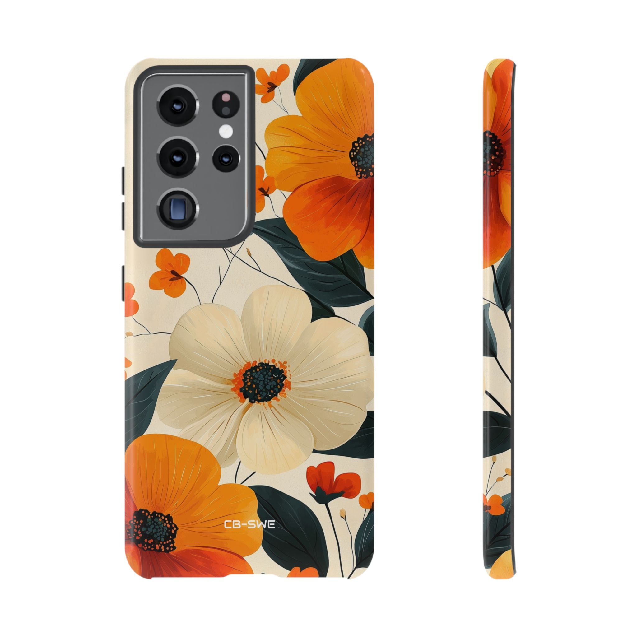 Vibrant Flowers Bloom - Samsung Case