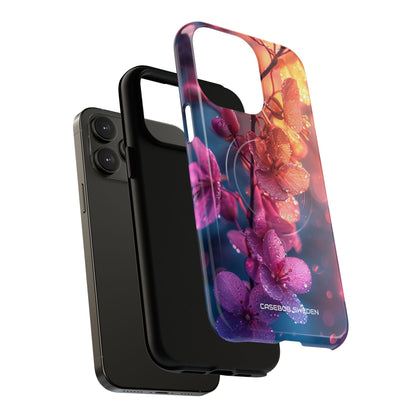 Pink Bloom Serenity - Tough + MagSafe® iPhone 14 Phone Case