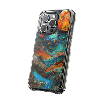 Celestial Wonders Unfold iPhone Case - Impact