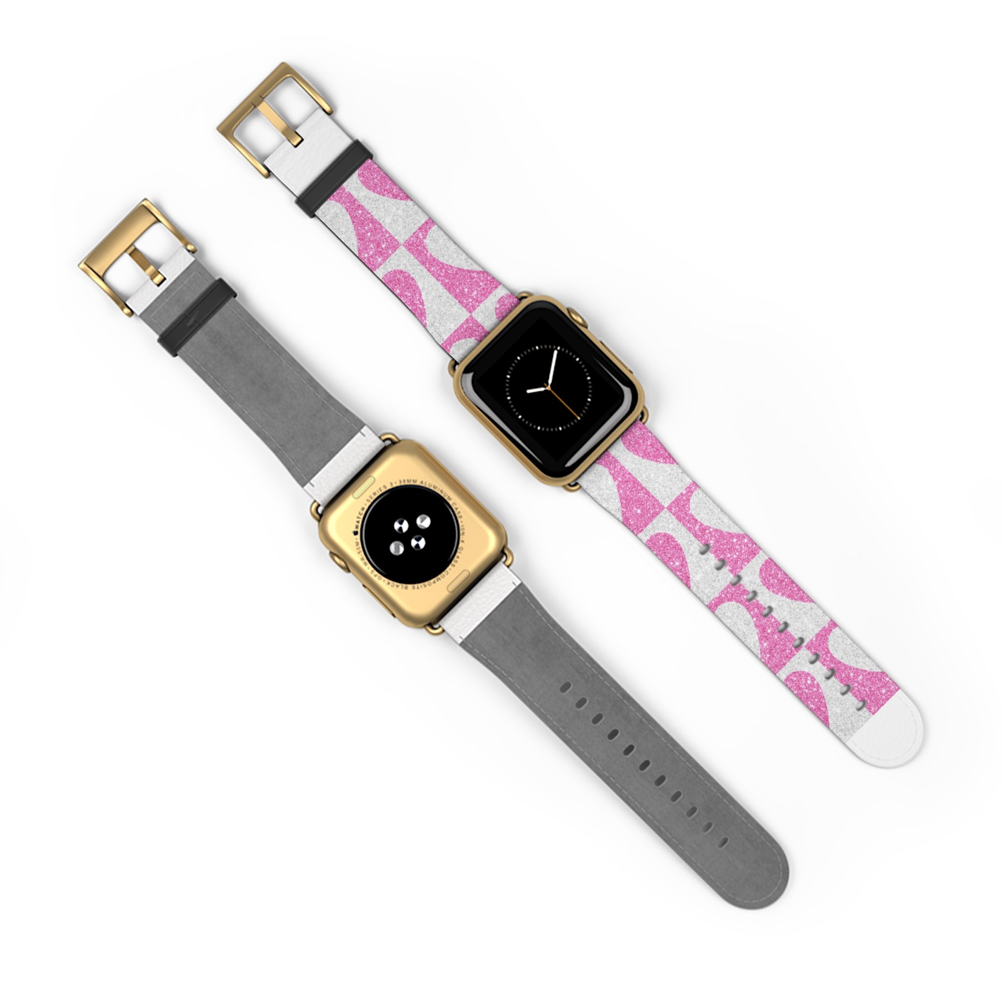 Glitter Heartgrid - Watch Band