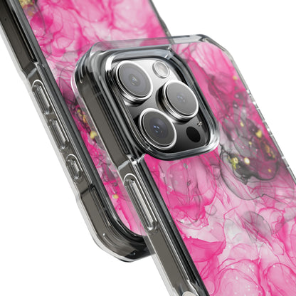Vibrant Pink Swirls iPhone Case - Impact