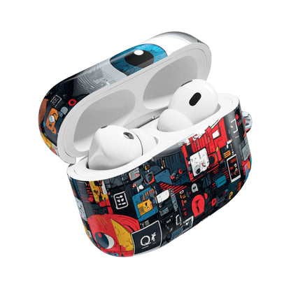 Sininen katse mosaiikki - AirPods Case