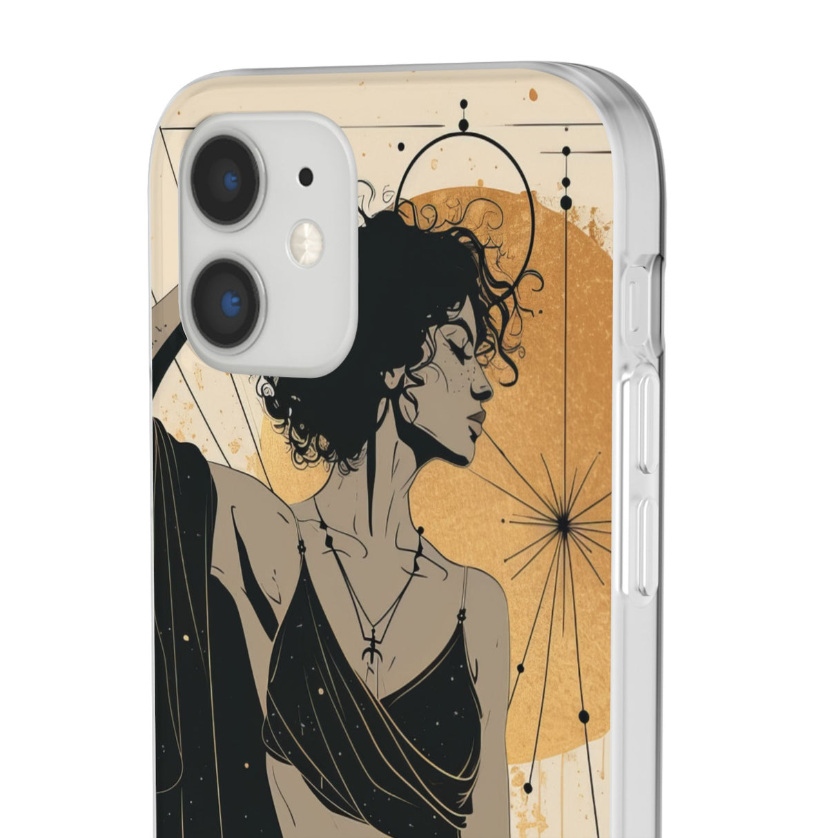 Celestial Elegance | Flexible Phone Case for iPhone