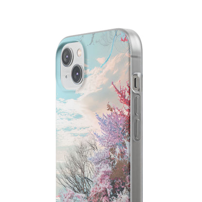 Spring Dreamscape - Flexi iPhone 14 Phone Case