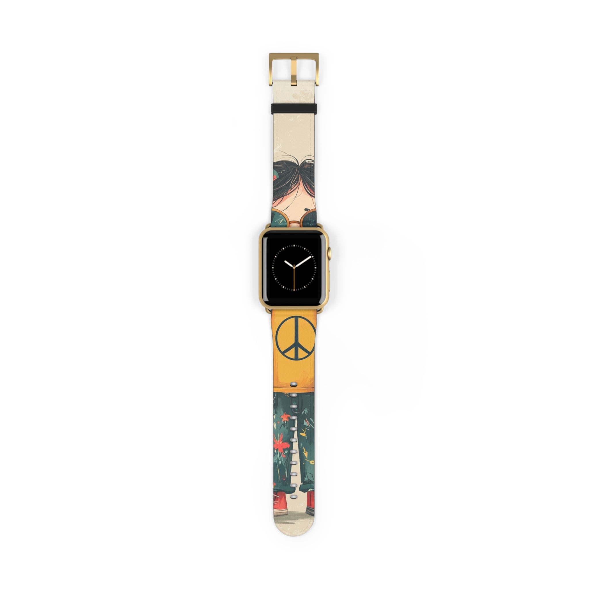 Peace Pigtails - Watch Band