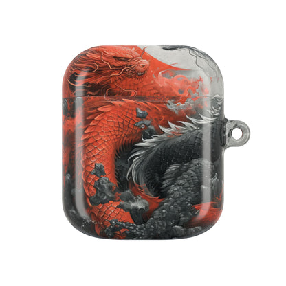 Twin Dragons Dance - AirPods Case