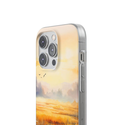 Glowing Sunrise iPhone 14 Pro Case - Soft