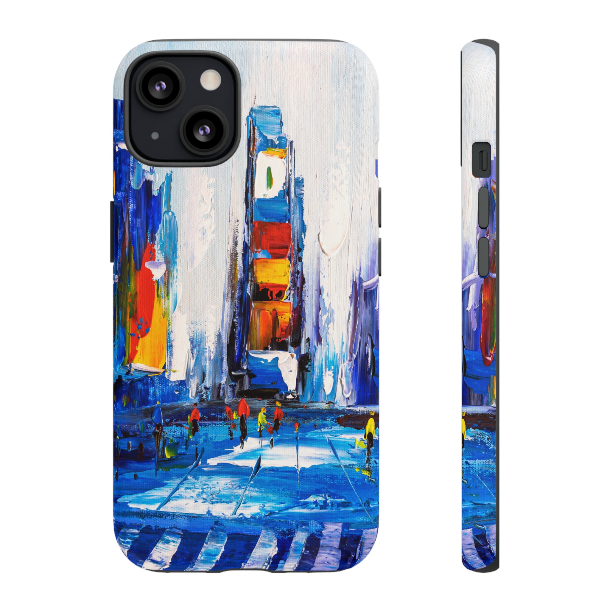 Oil Painting - City View of New York - Protective Phone Case