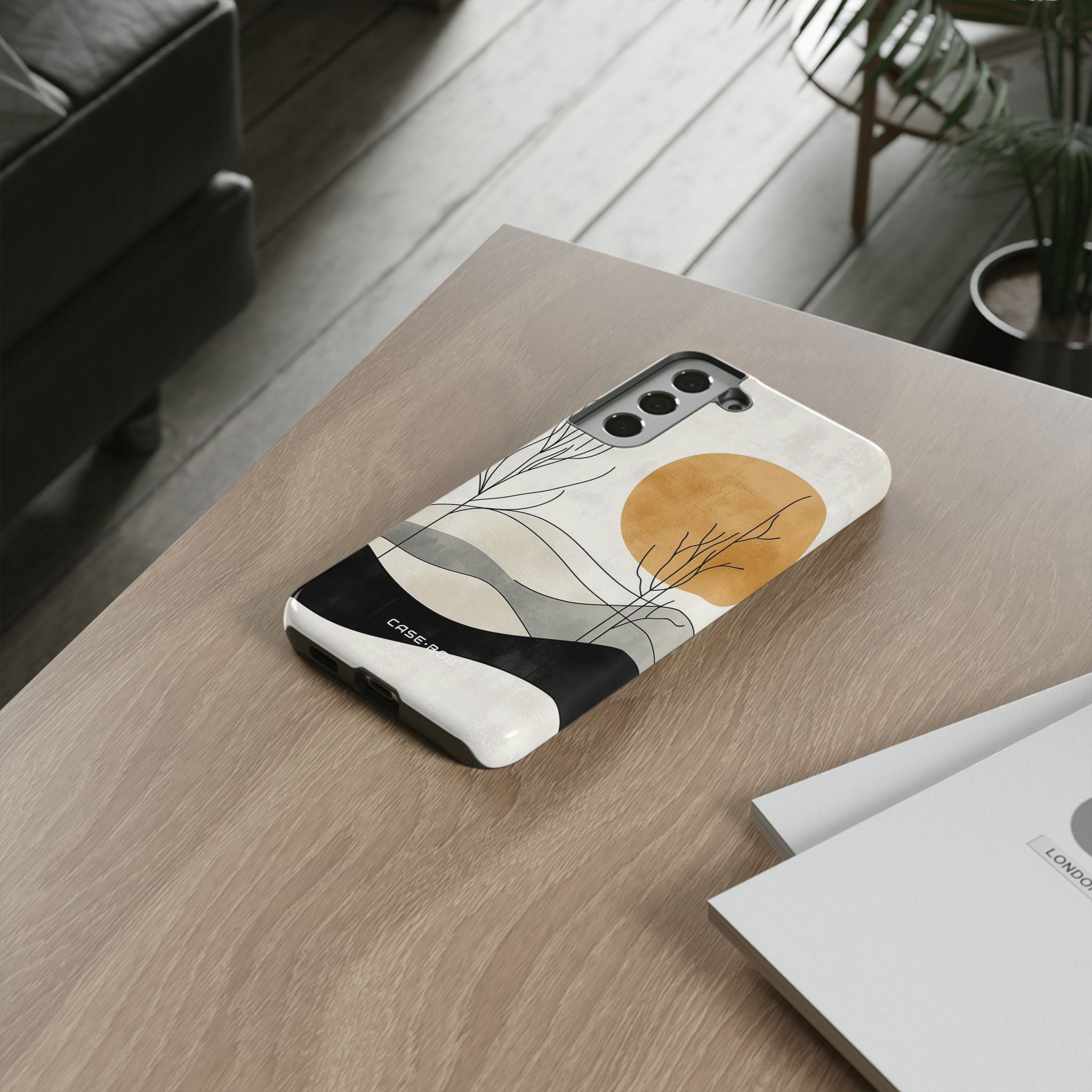 Orange Halo Samsung S22 Plus Case - Tough