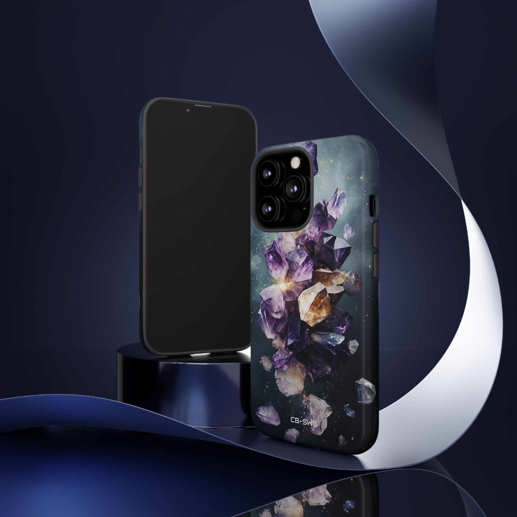 Crystal Forms Emerge - iPhone Case