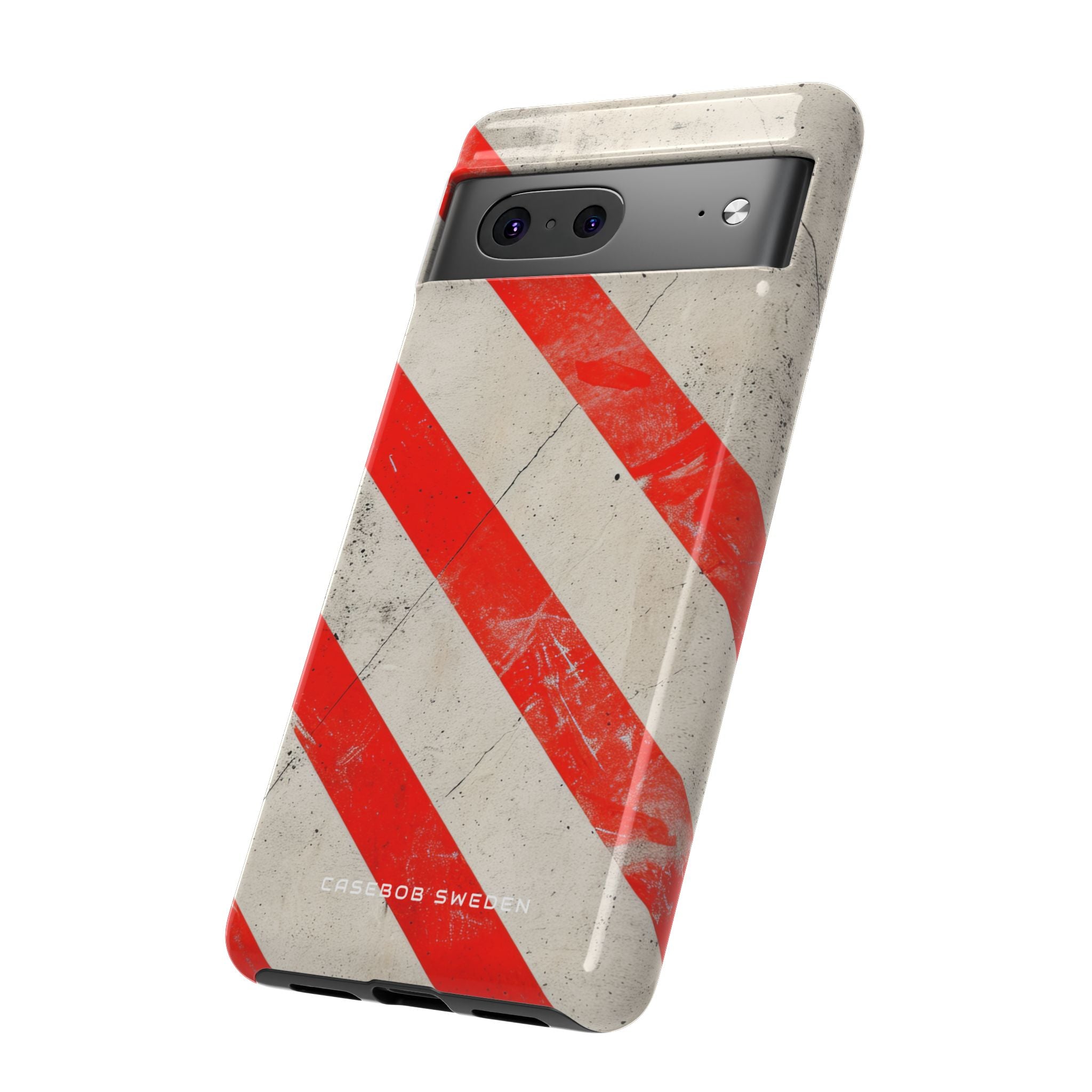 Striker Crimson Stripes Google Pixel 7 - Tough Phone Case