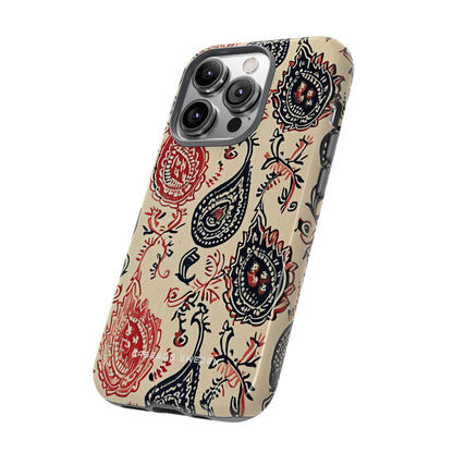 Vintage Paisley Elegance iPhone 14 - Tough Phone Case