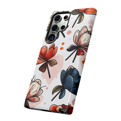 Vibrant Floral Harmony - Samsung Case