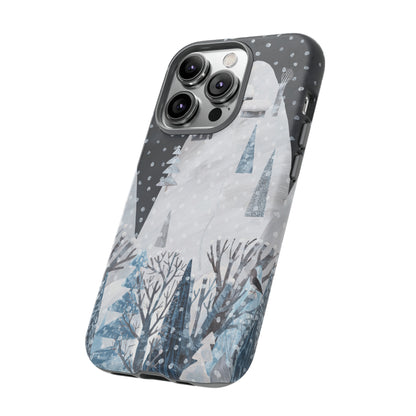 Cute Winter Landscape - Protective Phone Case