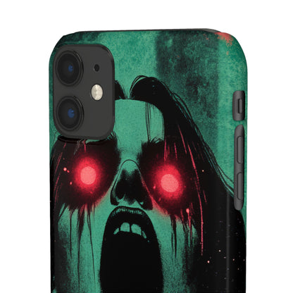 Haunting Glow of Gothic Eyes iPhone 11 - Slim Phone Case