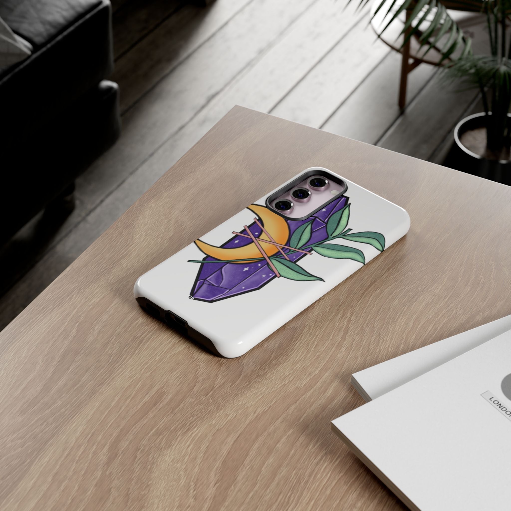 Mystical Moon Crystal - Samsung Case
