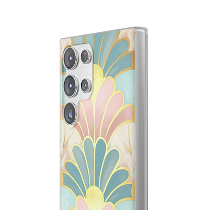 Pastel Deco Elegance - Flexi Samsung S23 Phone Case