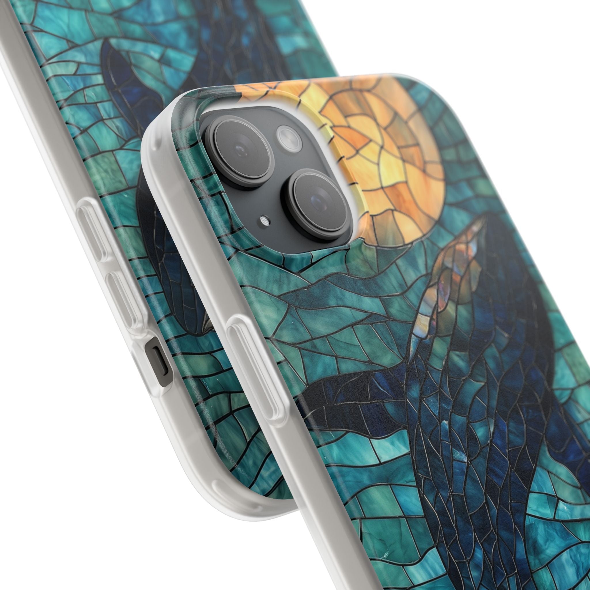 Celestial Whale iPhone 15 Plus Case - Soft