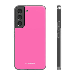 Hot Pink | Handyhülle für Samsung (Flexible Hülle) 