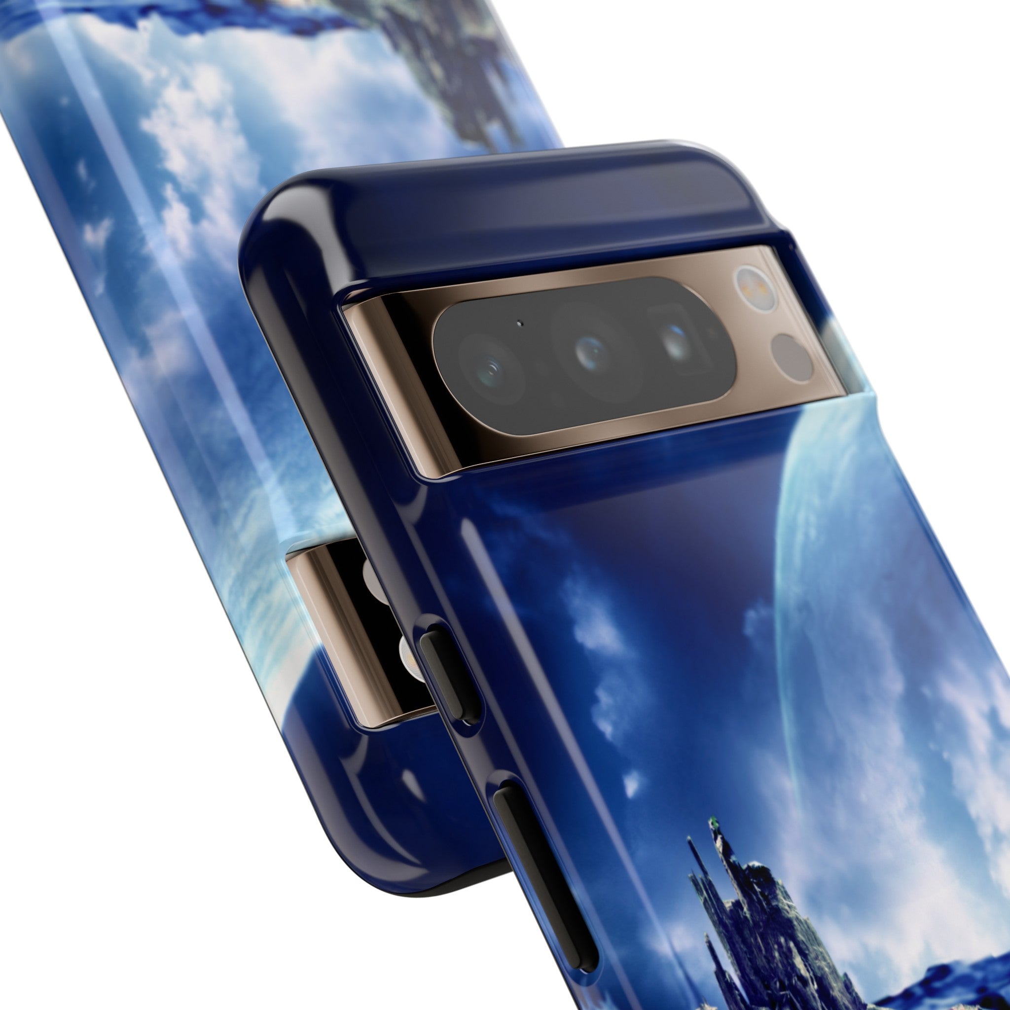 Landscape in fantasy planet - Protective Phone Case