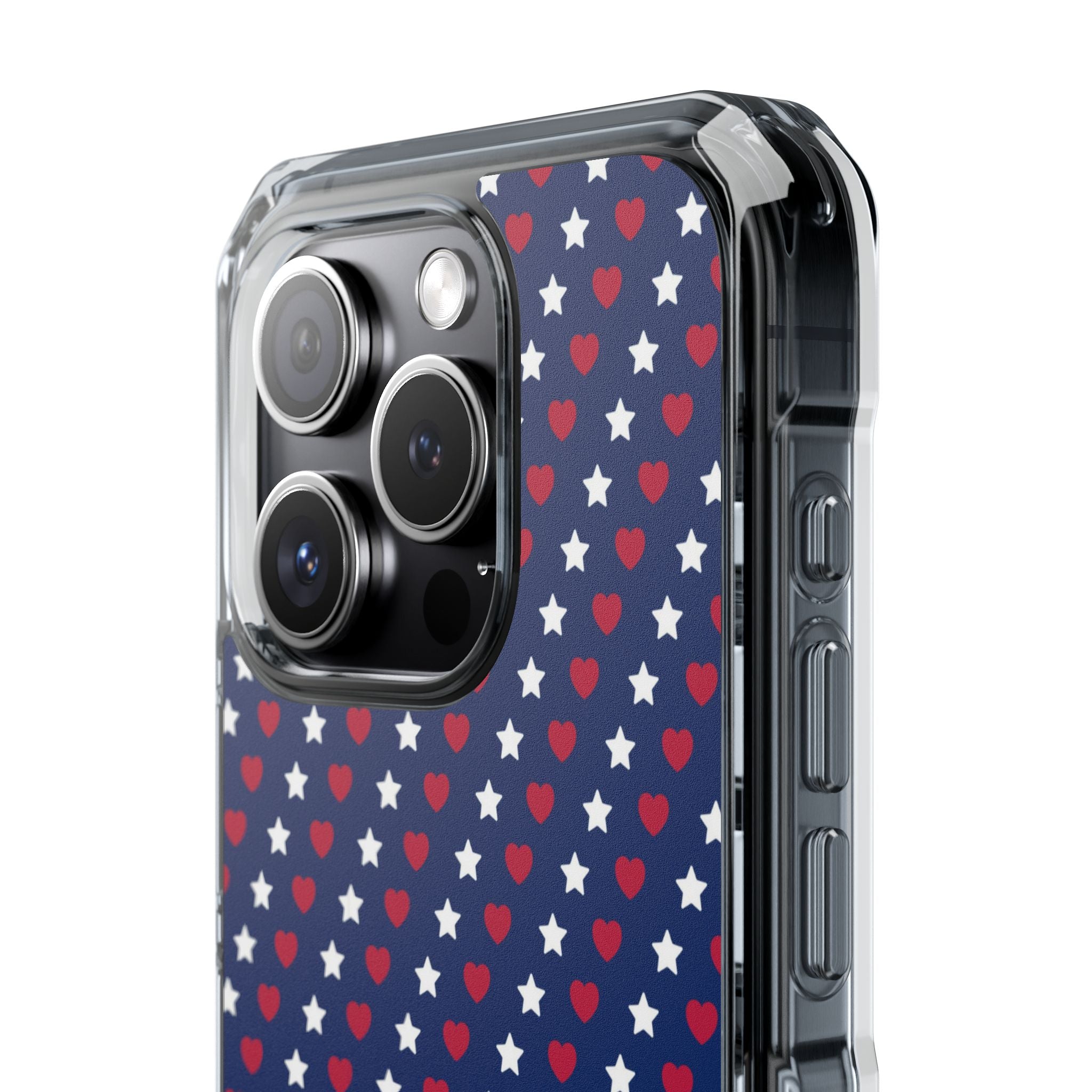 Hearts Twinkle Bright iPhone Case - Impact