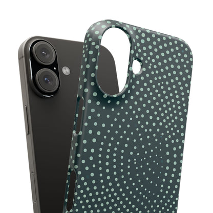 Teal Rippleflow iPhone 16 - Slim Phone Case