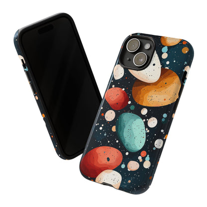 Colorful Stones Dance - iPhone Case