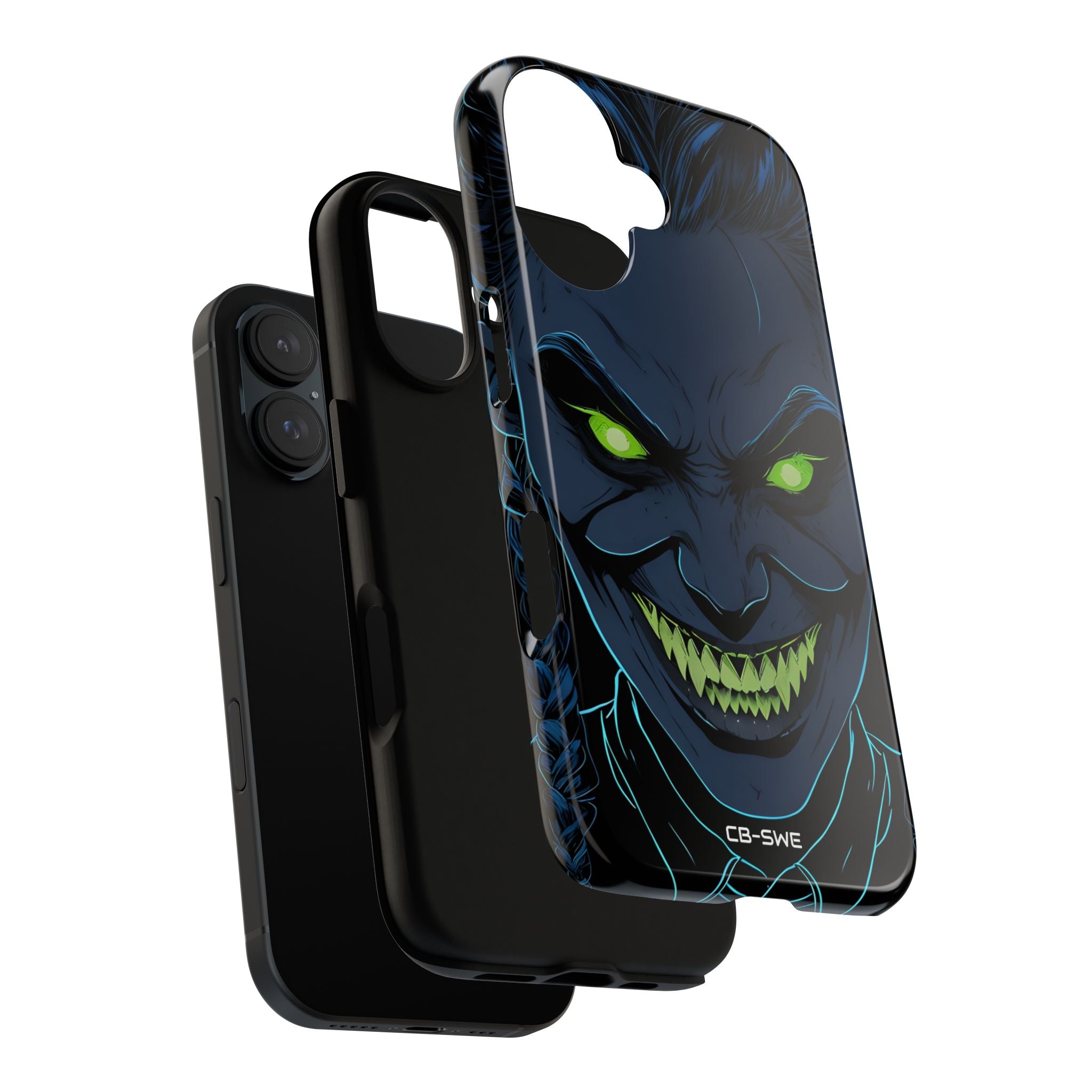 Glowing Eyes Dark Fiend - iPhone Case