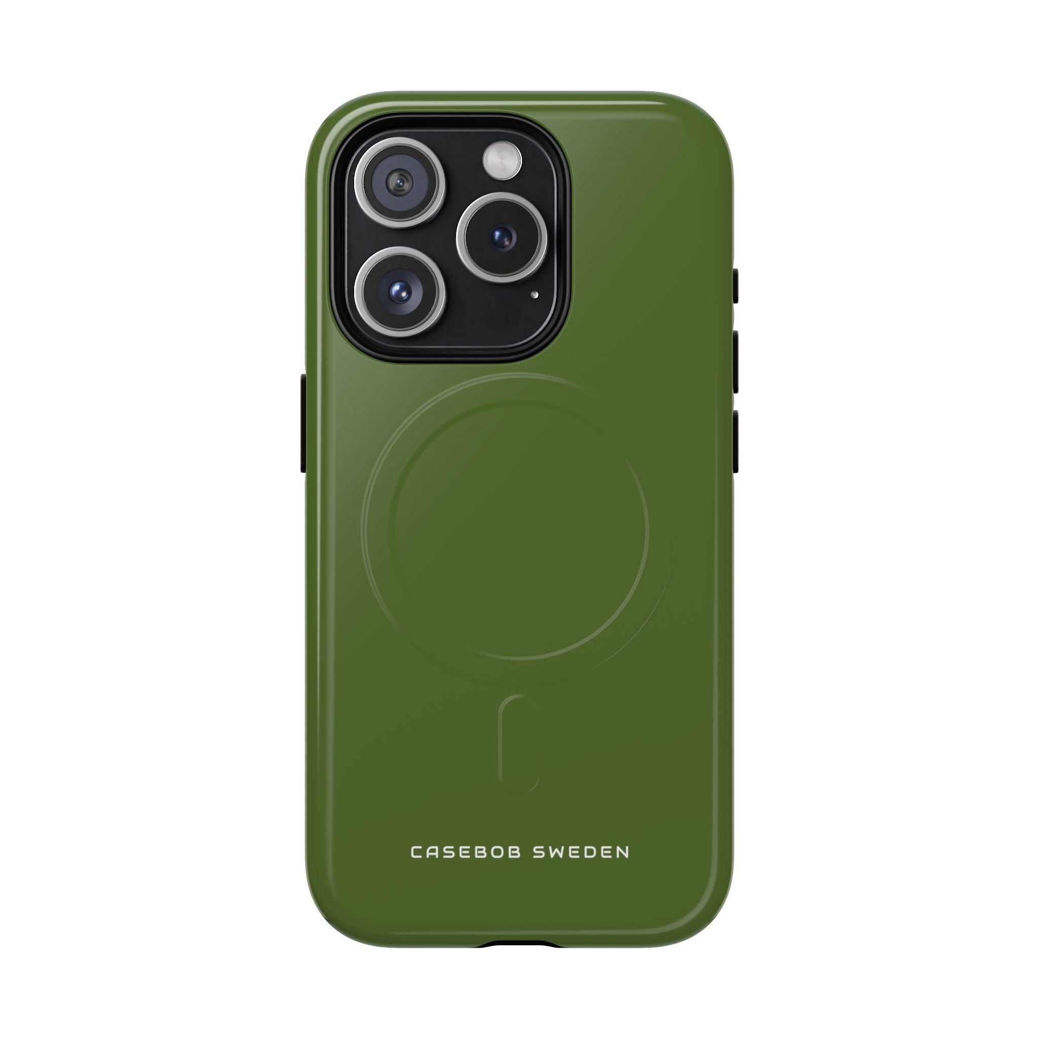 Dark Olive Green iPhone 15 | Tough+ Phone Case