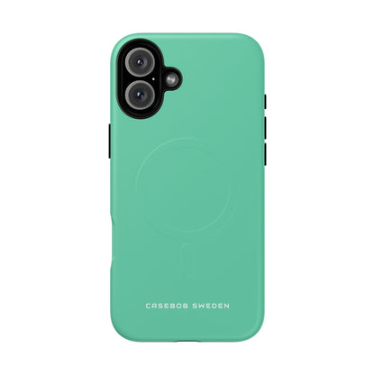 Medium Aquamarine iPhone 16  Tough+ Phone Case