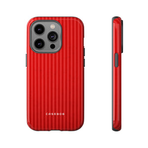 Red Stripes - Protective Phone Case