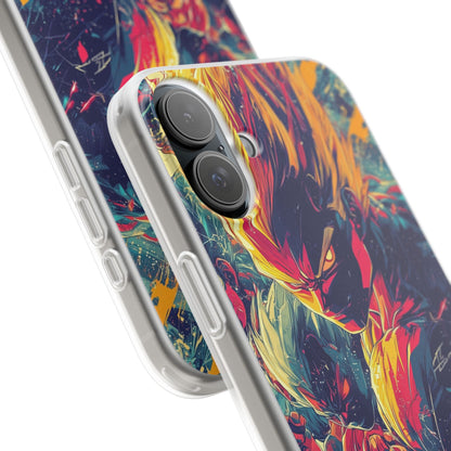 Yellow Fury iPhone 16 Plus Case - Soft