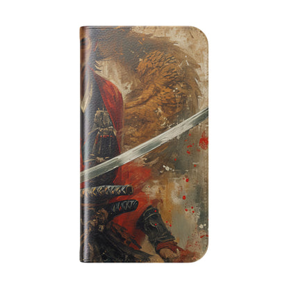 Crimson Samurai - iPhone 16 Case - Portemonnee