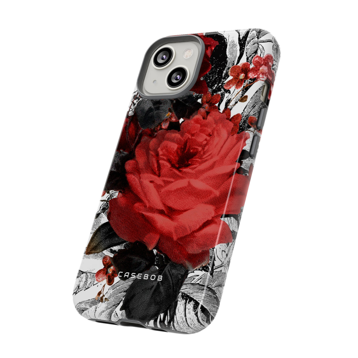 Cheruse Gothic Flower - Protective Phone Case