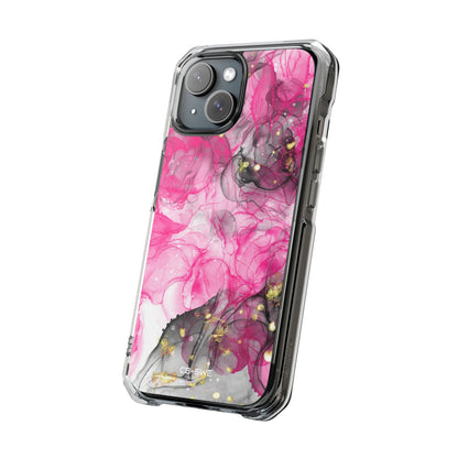 Vibrant Pink Swirls iPhone Case - Impact