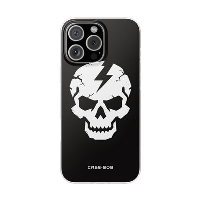 Lightning Skull iPhone 16 Pro Max Case - Soft