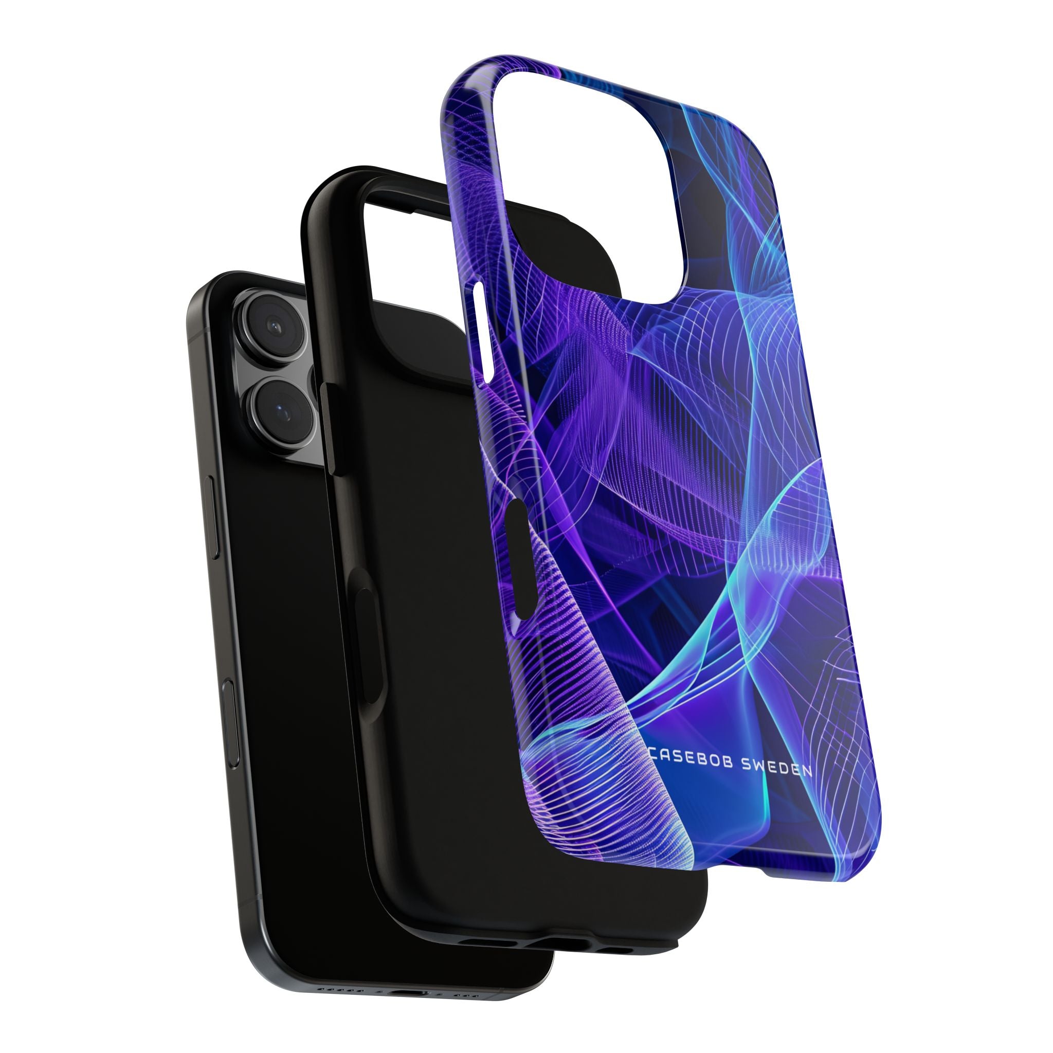 Gradient Flowscape iPhone 16 - Tough Phone Case